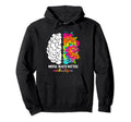 End Stigma Mental Health Matters Mental Hoodie - Graphic Print Unisex - T-Shirt, Sweatshirt, Hoodie