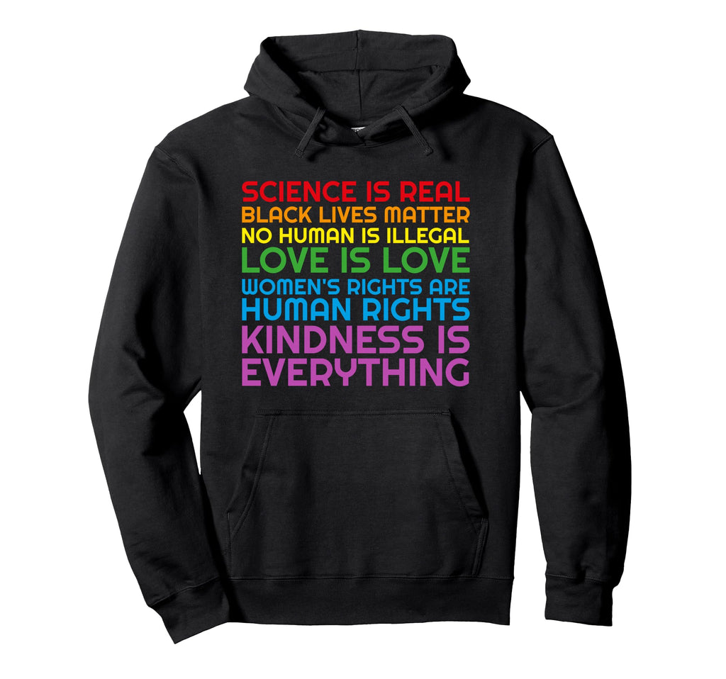 Rainbow Black Lives Matter Science Glbtq Hoodie - Graphic Print Unisex - T-Shirt, Sweatshirt, Hoodie