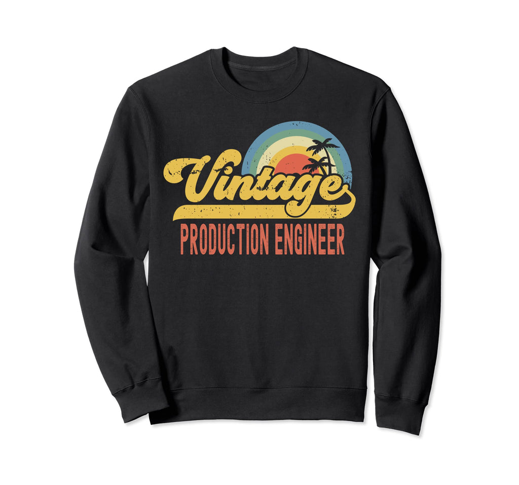 Production Engineer Sunset Sweatshirt - Novelty Apparel for Adults - T-Shirt, Sweatshirt, Hoodie