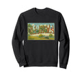 Georgia 50S Travel Post Art Sweatshirt - Graphic Print Men Women - T-Shirt, Sweatshirt, Hoodie