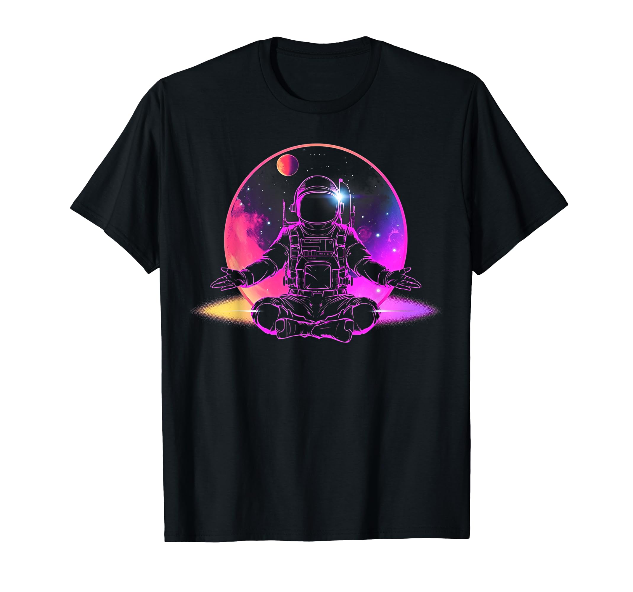 Synthwave Astronaut Cyberpunk 80S Sci Fi T-Shirt - Trendy Graphic Unisex - T-Shirt, Sweatshirt, Hoodie