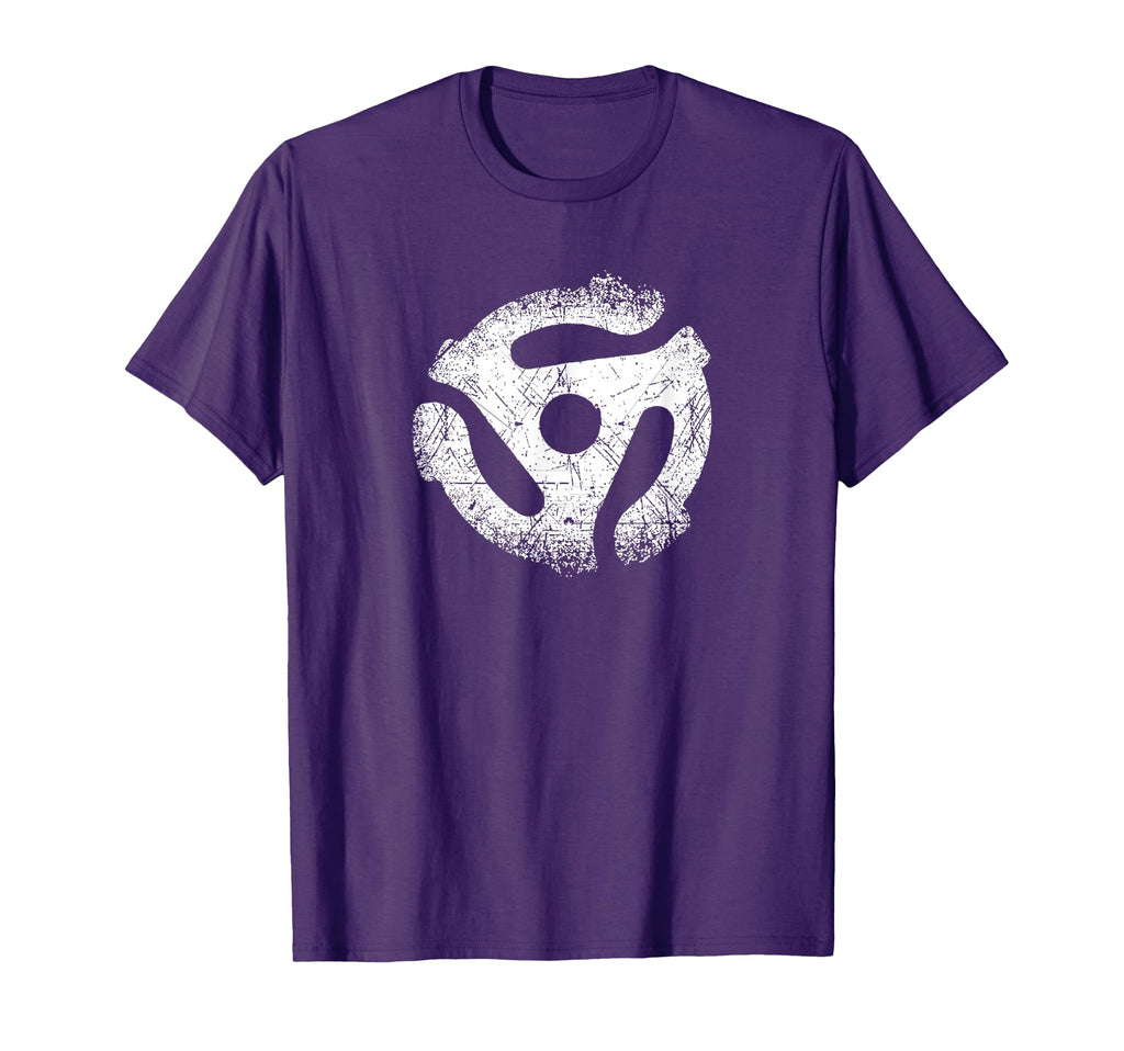 45 Rpm Adapter Turntable Record T-Shirt - Trendy Graphic for Adults - T-Shirt, Sweatshirt, Hoodie