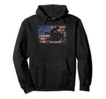 Motorcycle Usa Flag Biker 4Th July Hoodie - Aesthetic Graphic Men Women - T-Shirt, Sweatshirt, Hoodie