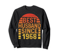 Best Husband Since 1968 Wedding Sweatshirt - Fun Novelty Design Unisex - T-Shirt, Sweatshirt, Hoodie