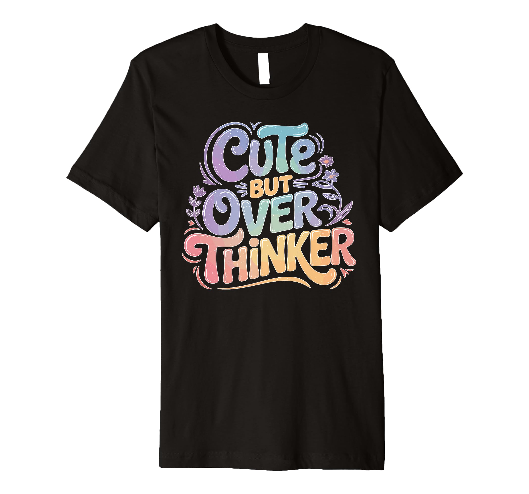 But Overthinker Introvert Overthinking T-Shirt - Trendy Graphic Men Women - T-Shirt, Sweatshirt, Hoodie