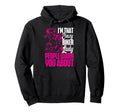 Motorcycle Biker Im That Crazy Biker Hoodie - Graphic Print for Adults - T-Shirt, Sweatshirt, Hoodie