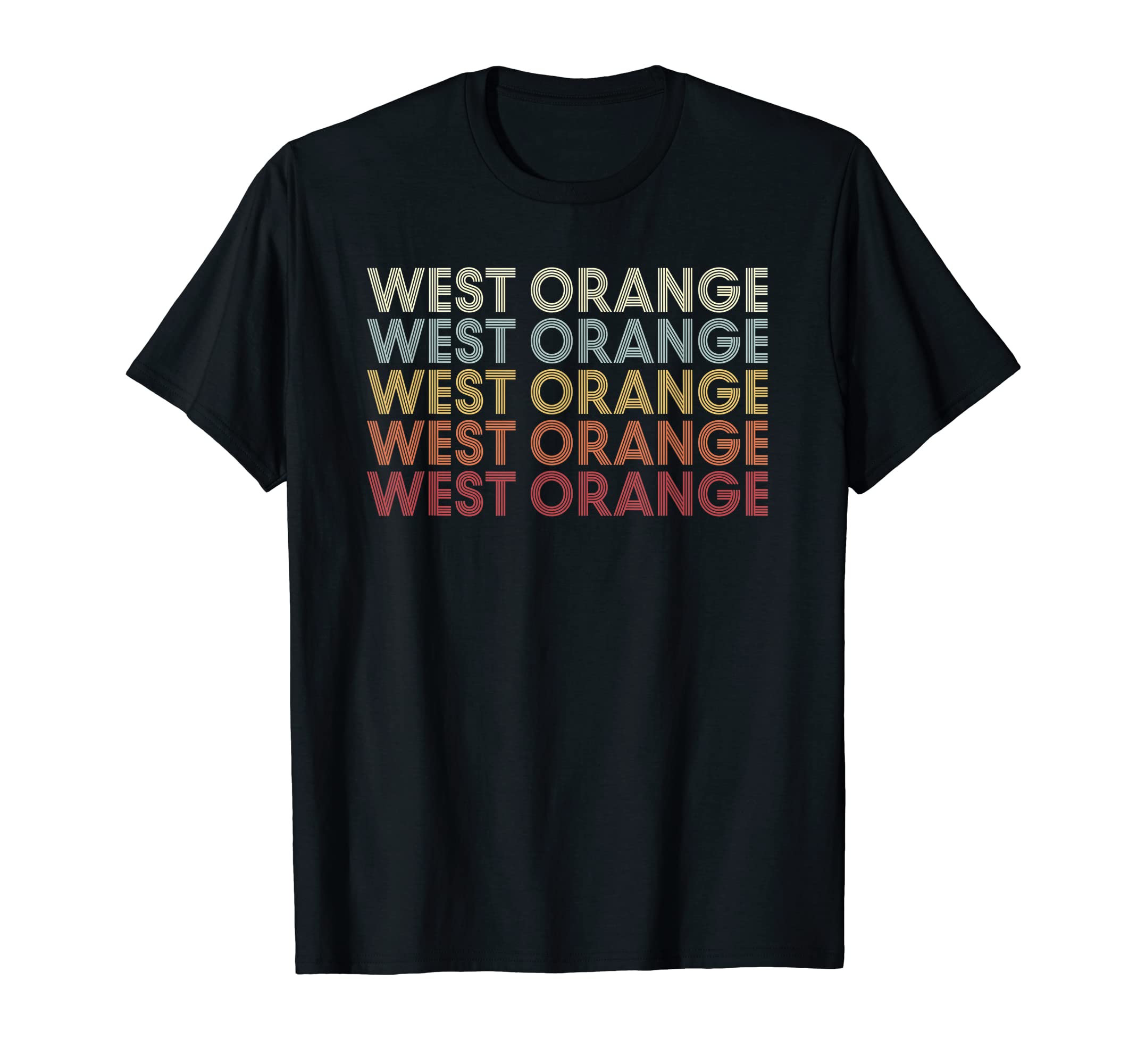 West Orange New Jersey West T-Shirt - Casual Everyday Wear for Adults - T-Shirt, Sweatshirt, Hoodie