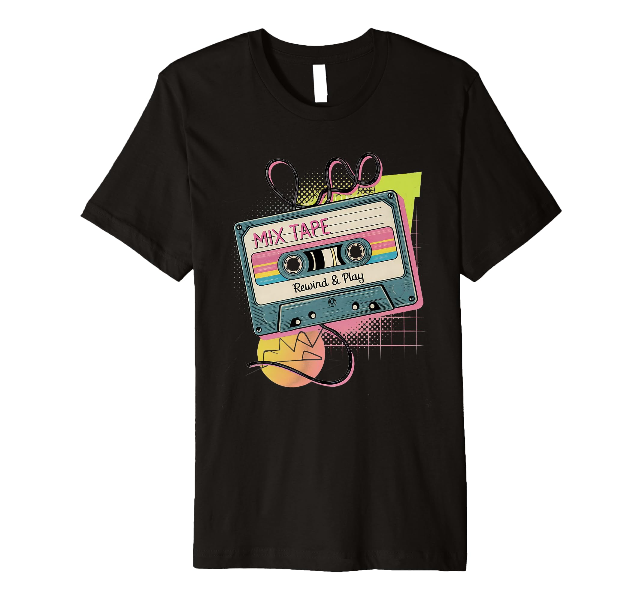 Mixtape 80S 90S Music Cassette Aesthetic T-Shirt - Trendy Graphic Men Women - T-Shirt, Sweatshirt, Hoodie