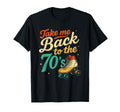 Take Me Back To 70S Roller Skater Skating T-Shirt - Unique Graphic Unisex - T-Shirt, Sweatshirt, Hoodie
