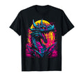 Cyberpunk Dragon Futuristic Anime Outrun T-Shirt - Graphic Print Men Women - T-Shirt, Sweatshirt, Hoodie