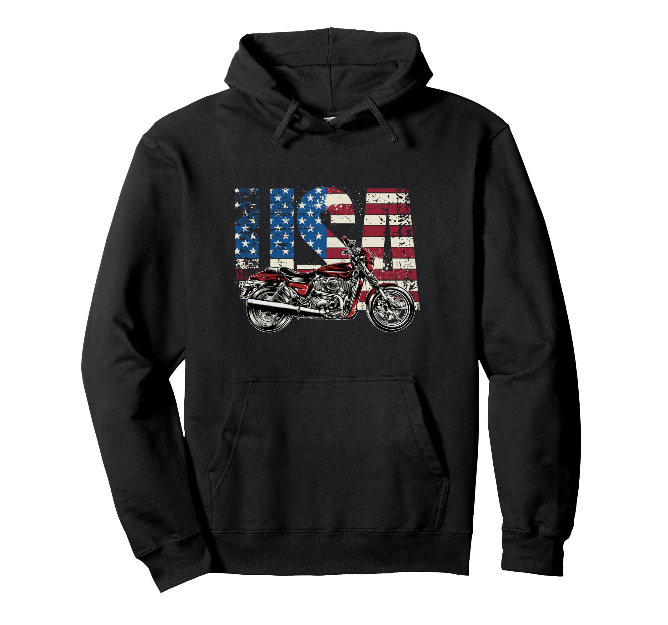 Motorcycle Usa Motorcycle Hoodie - Streetwear Style Unisex - T-Shirt, Sweatshirt, Hoodie
