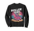 Roller Skater 80S Roller Skates 70S Sweatshirt - Custom Art Print Unisex - T-Shirt, Sweatshirt, Hoodie