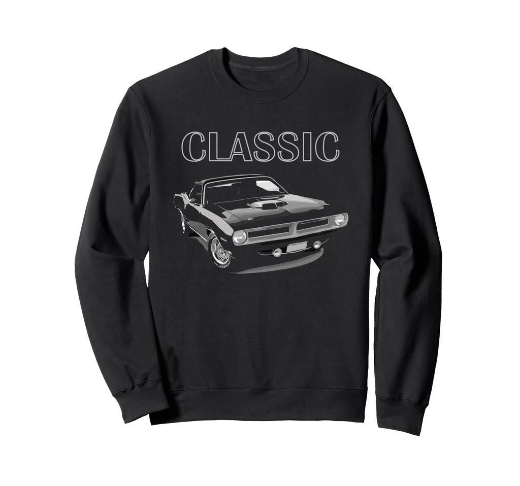 Muscle Car 60S 70S Car Lover Sweatshirt - Unique Graphic Men Women - T-Shirt, Sweatshirt, Hoodie