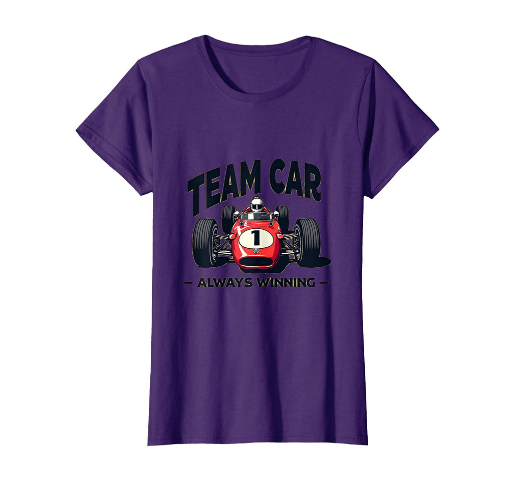 Team Car Always Winning Racing T-Shirt - Aesthetic Graphic Unisex - T-Shirt, Sweatshirt, Hoodie