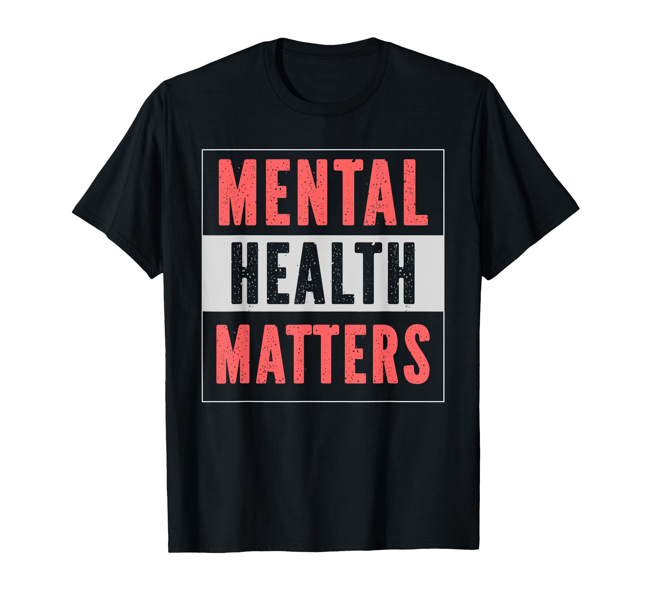 Mental Health Matters Mental Health T-Shirt - Aesthetic Graphic for Adults - T-Shirt, Sweatshirt, Hoodie