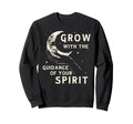 Spiritual Growth Mindset Crescent Sweatshirt - Streetwear Style Men Women - T-Shirt, Sweatshirt, Hoodie