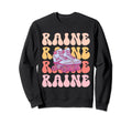 Raine Name Roller Skating Hobby Sweatshirt - Aesthetic Graphic Men Women - T-Shirt, Sweatshirt, Hoodie