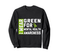 I Wear Mental Health Awareness Sweatshirt - Unique Graphic Men Women - T-Shirt, Sweatshirt, Hoodie