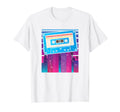 80S Art Cassette Music Lover T-Shirt - Minimalist Print Men Women - T-Shirt, Sweatshirt, Hoodie
