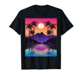 Vaporwave Aesthetic Sunset T-Shirt - Aesthetic Graphic for Adults - T-Shirt, Sweatshirt, Hoodie