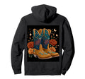 Cowboy Boots Galaxy Stars Floral Art Hoodie - Streetwear Style Men Women - T-Shirt, Sweatshirt, Hoodie