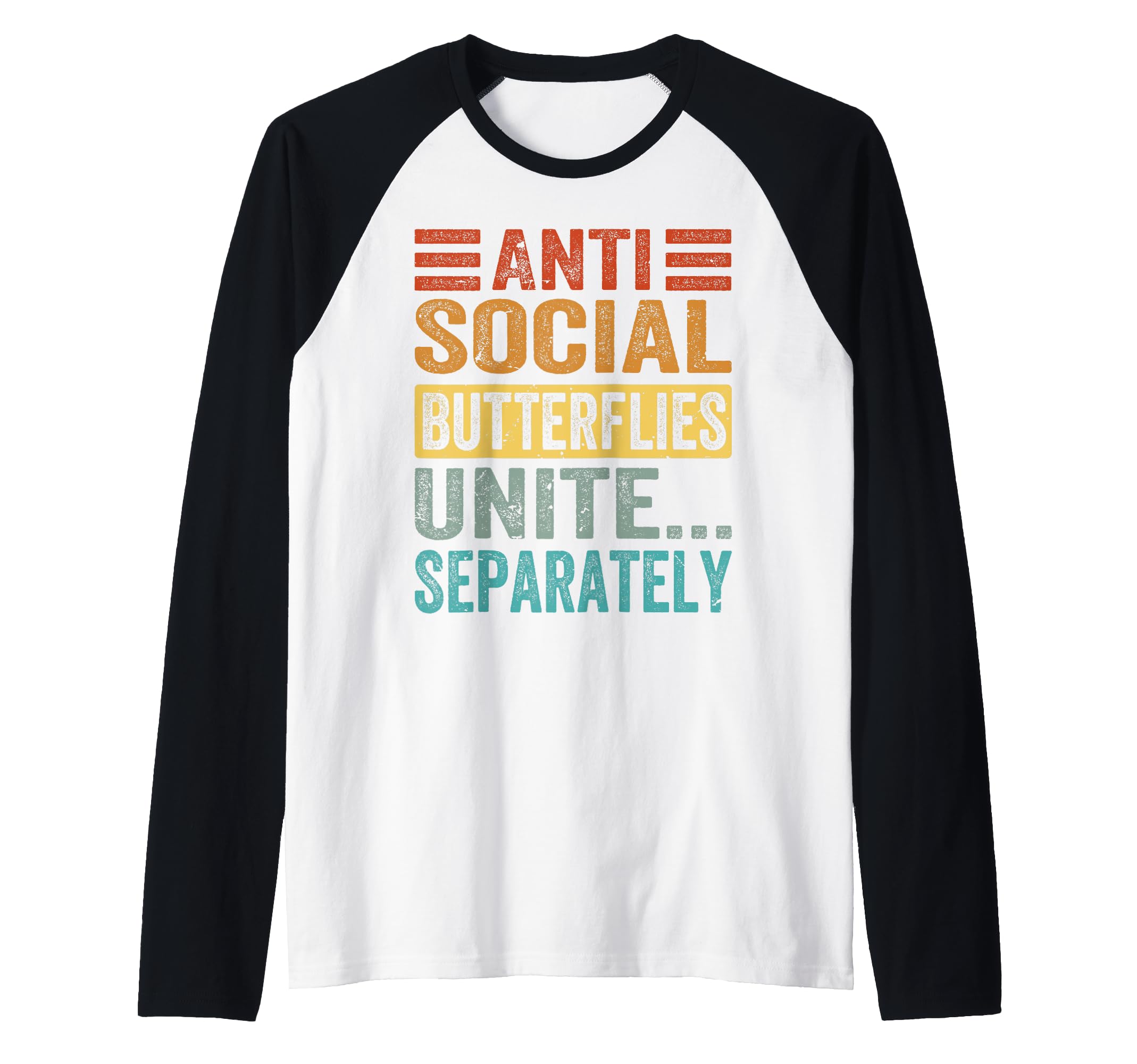 Antisocial Butterflies Unite Sweatshirt - Aesthetic Graphic for Adults - T-Shirt, Sweatshirt, Hoodie