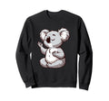 Meditation Koala Yoga Pose Sweatshirt - Casual Everyday Wear for Adults - T-Shirt, Sweatshirt, Hoodie