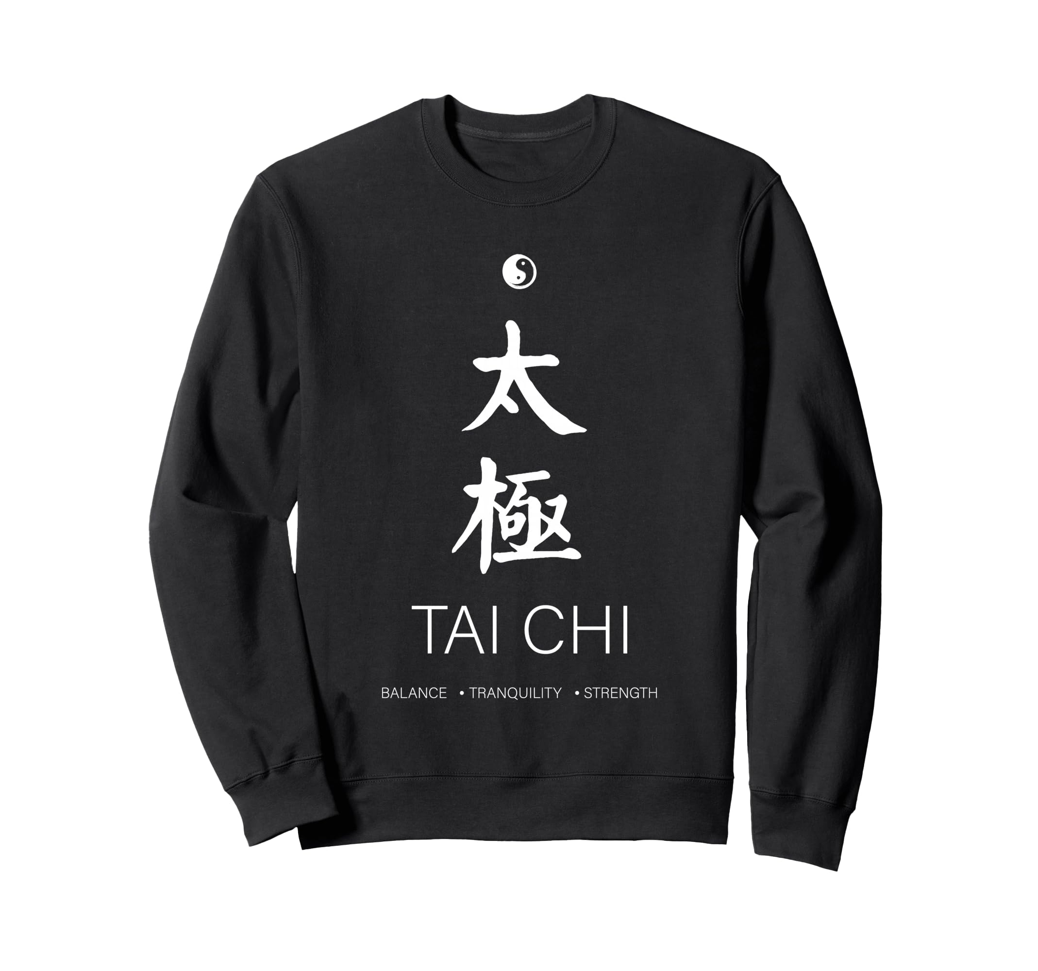 Tai Chi Meditation Martial Arts Sweatshirt - Custom Art Print Men Women - T-Shirt, Sweatshirt, Hoodie