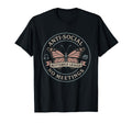 Anti Social Butterfly Introvert Meme T-Shirt - Unique Graphic for Adults - T-Shirt, Sweatshirt, Hoodie