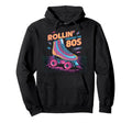 Roller Skate Roller Skating 80S Rolling Hoodie - Graphic Print Unisex - T-Shirt, Sweatshirt, Hoodie