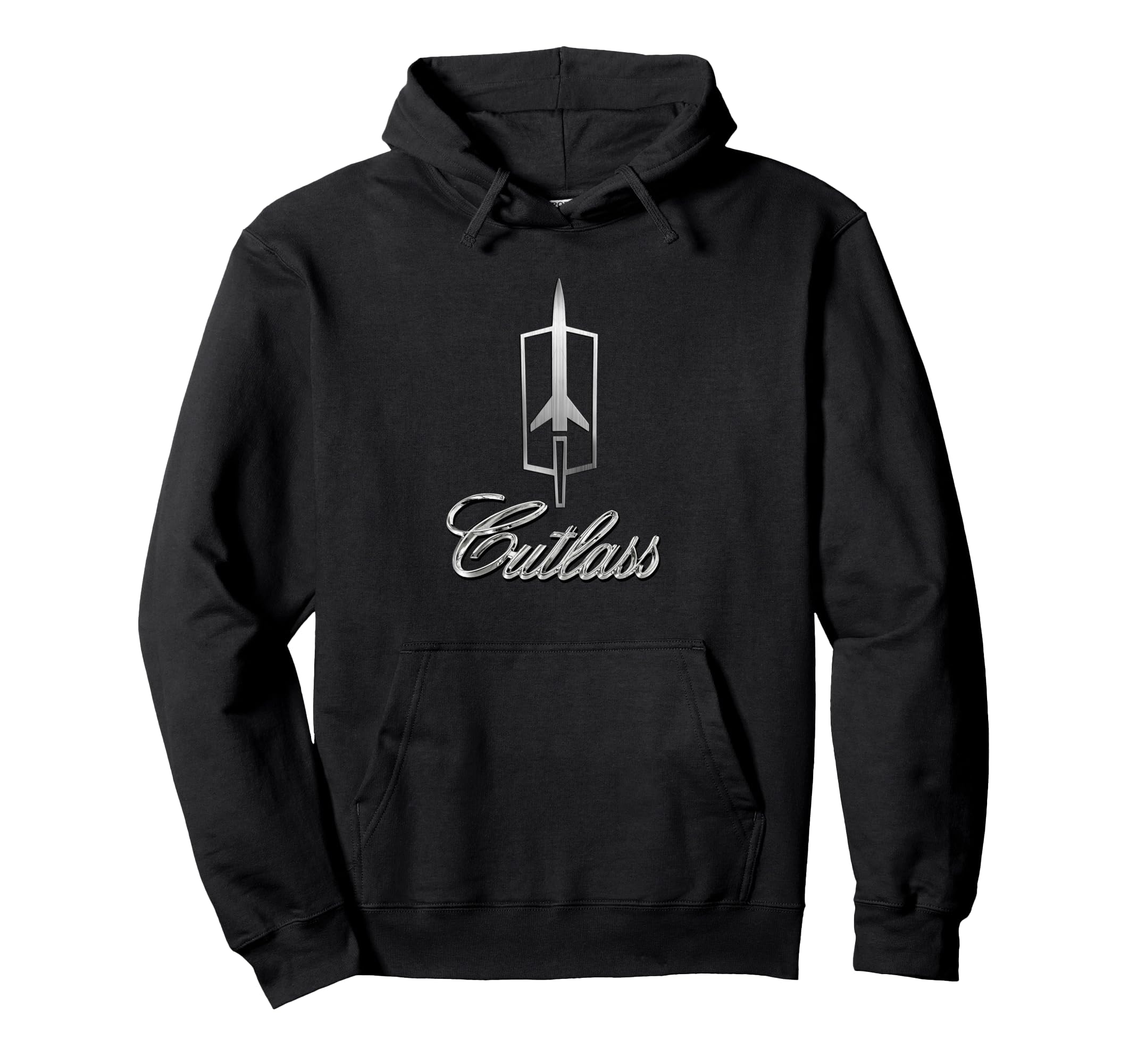 1970S Cutlass Badge Emblem Hoodie - Casual Everyday Wear Men Women - T-Shirt, Sweatshirt, Hoodie