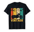 36 Years Old Gifts 1985 Motorcycle T-Shirt - Minimalist Print for Adults - T-Shirt, Sweatshirt, Hoodie