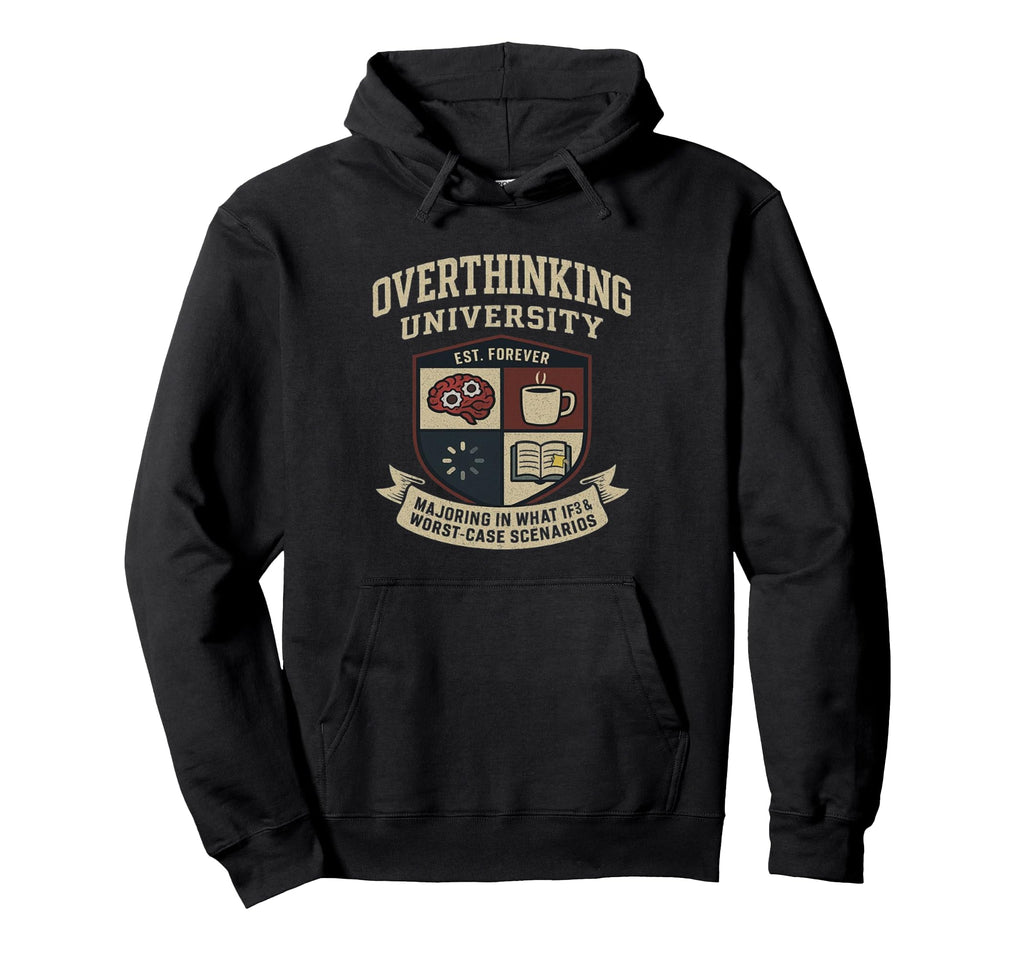 Funny Mental Health College Parody Gift Hoodie - Streetwear Style Unisex - T-Shirt, Sweatshirt, Hoodie
