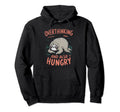 Hungry Overthinker Food Anxiety Hoodie - Trendy Graphic Men Women - T-Shirt, Sweatshirt, Hoodie