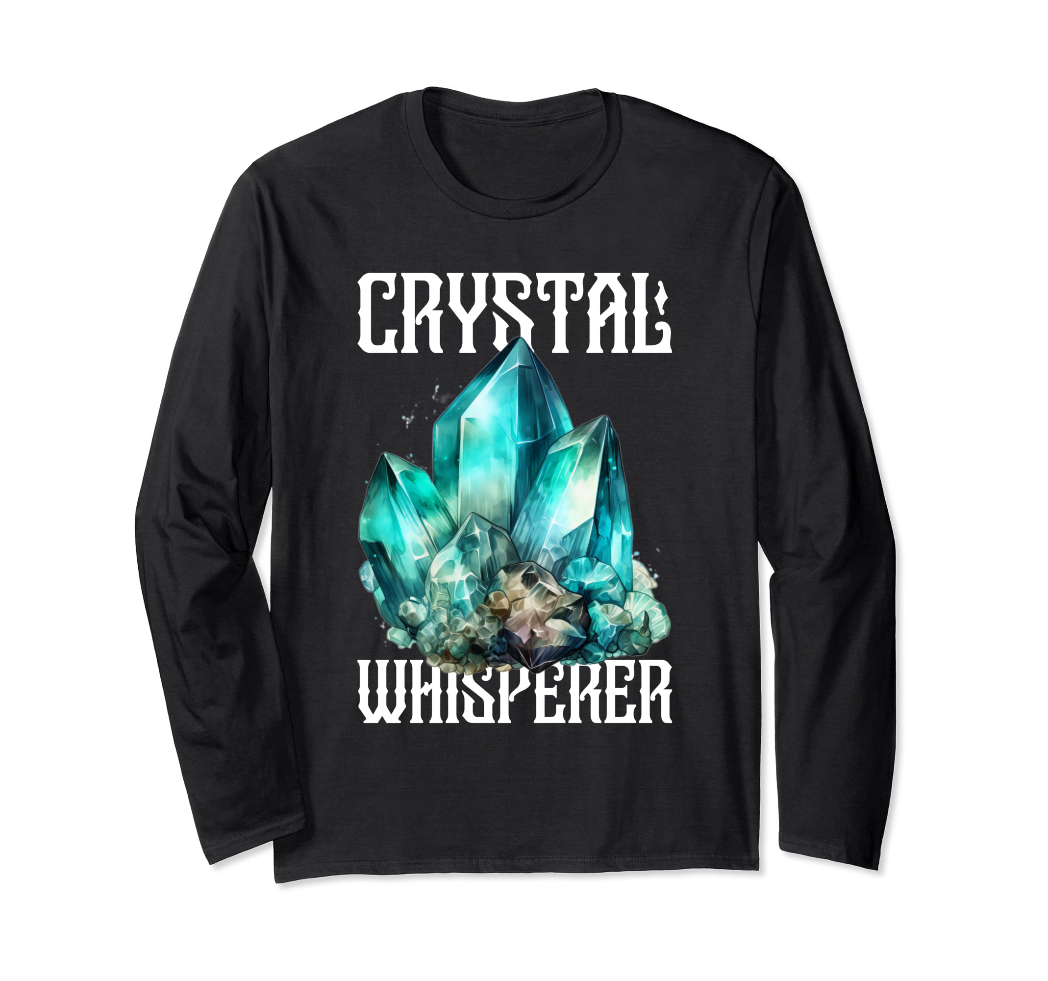 Sage Crystal Reiki Crystal Healing Stones T-Shirt - Unique Graphic Unisex - T-Shirt, Sweatshirt, Hoodie