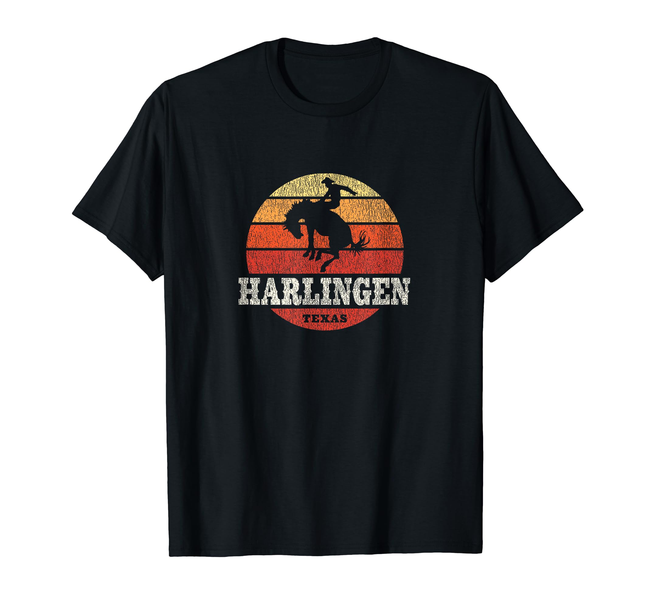 Harlingen Tx Country Western T-Shirt - Fun Novelty Design Unisex - T-Shirt, Sweatshirt, Hoodie