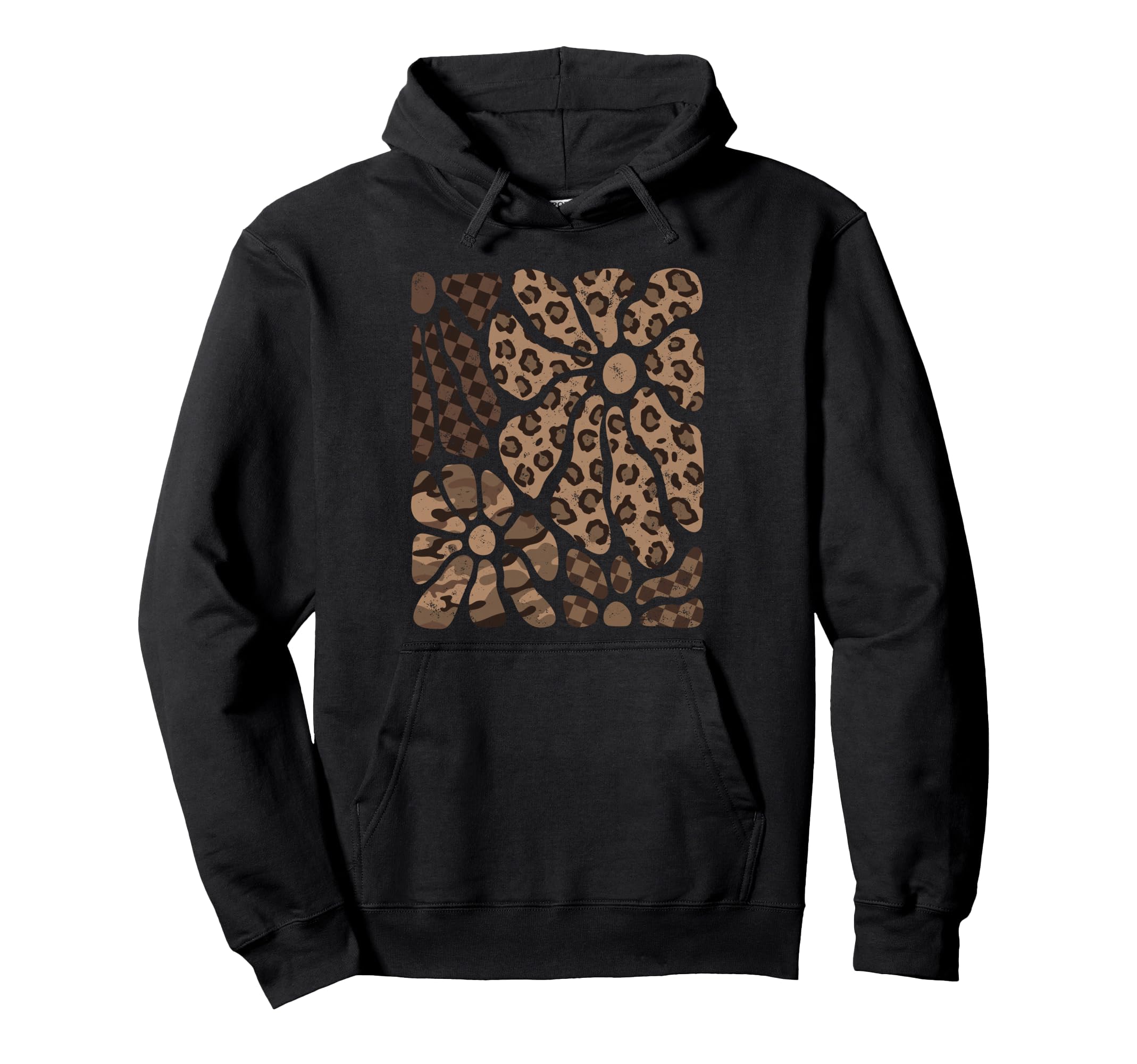 Floral Boho Wildflowers Western Camo Hoodie - Trendy Graphic Men Women - T-Shirt, Sweatshirt, Hoodie