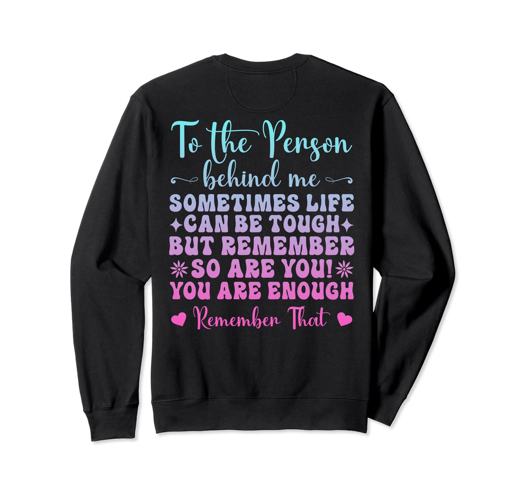 You Are Worthy Green Ribbon Mental Sweatshirt - Novelty Apparel for Adults - T-Shirt, Sweatshirt, Hoodie