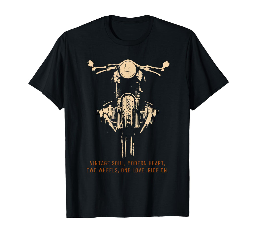 Motorcycle Biker Rider Mens T-Shirt - Novelty Apparel Unisex - T-Shirt, Sweatshirt, Hoodie