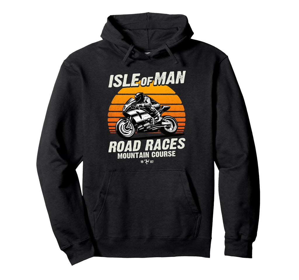 Isle Motorcycle Races Motorbike Race Hoodie - Custom Art Print Unisex - T-Shirt, Sweatshirt, Hoodie