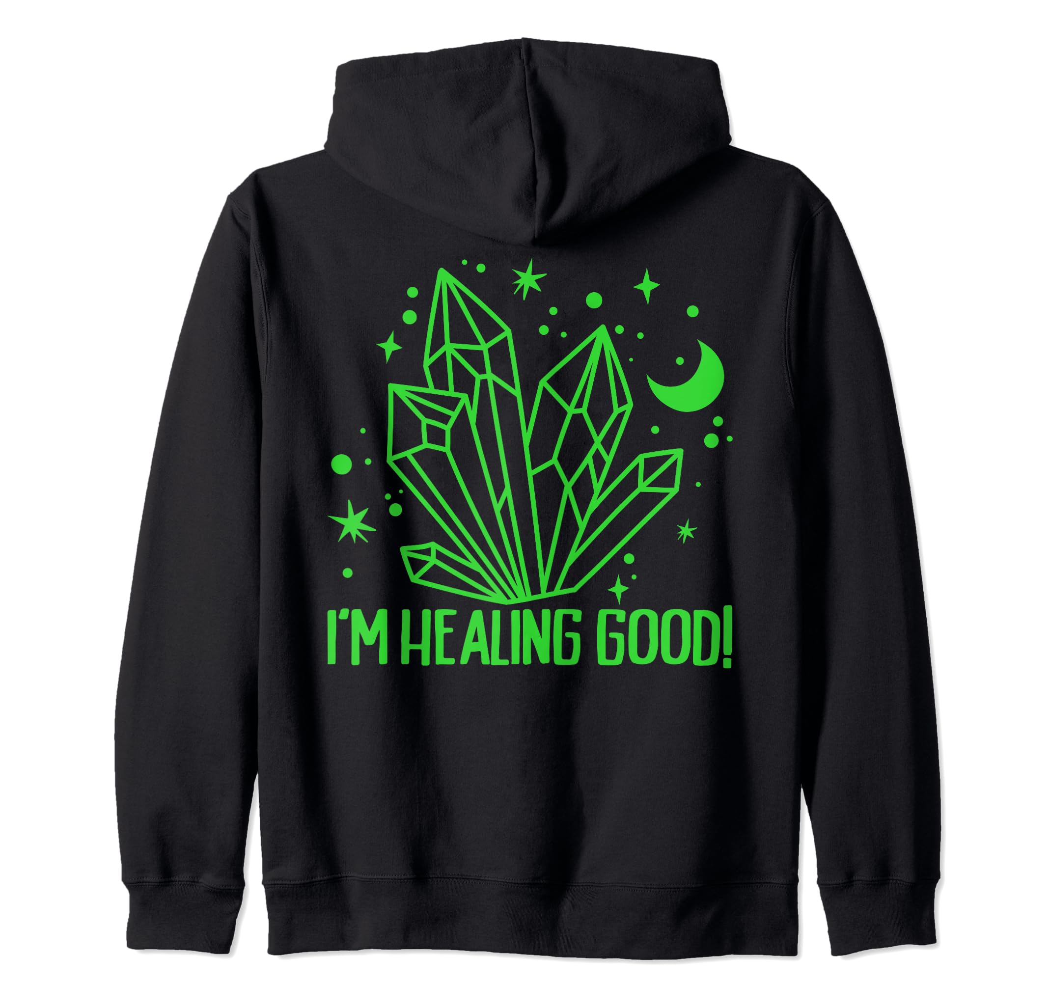 Sage Crystal Energy Healing Reiki Sweatshirt - Custom Art Print for Adults - T-Shirt, Sweatshirt, Hoodie