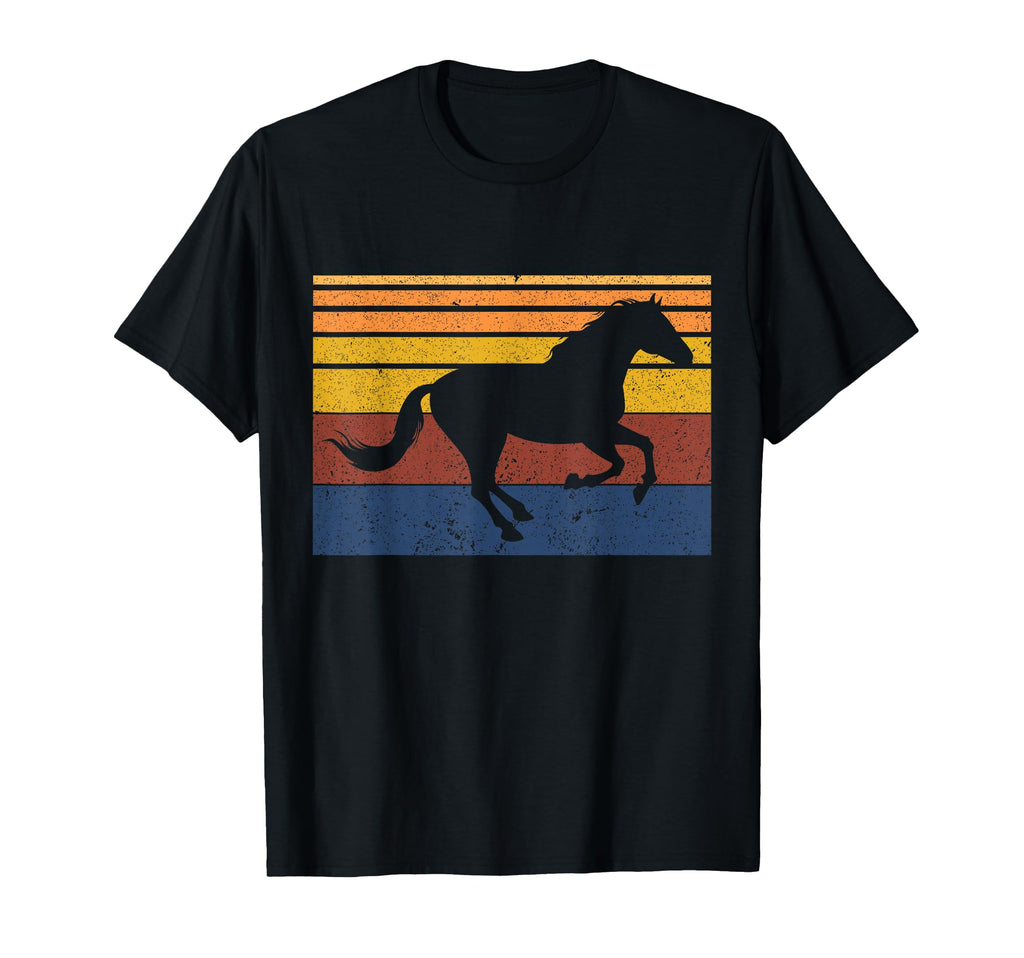 Running Horse Sunset Western T-Shirt - Trendy Graphic for Adults - T-Shirt, Sweatshirt, Hoodie
