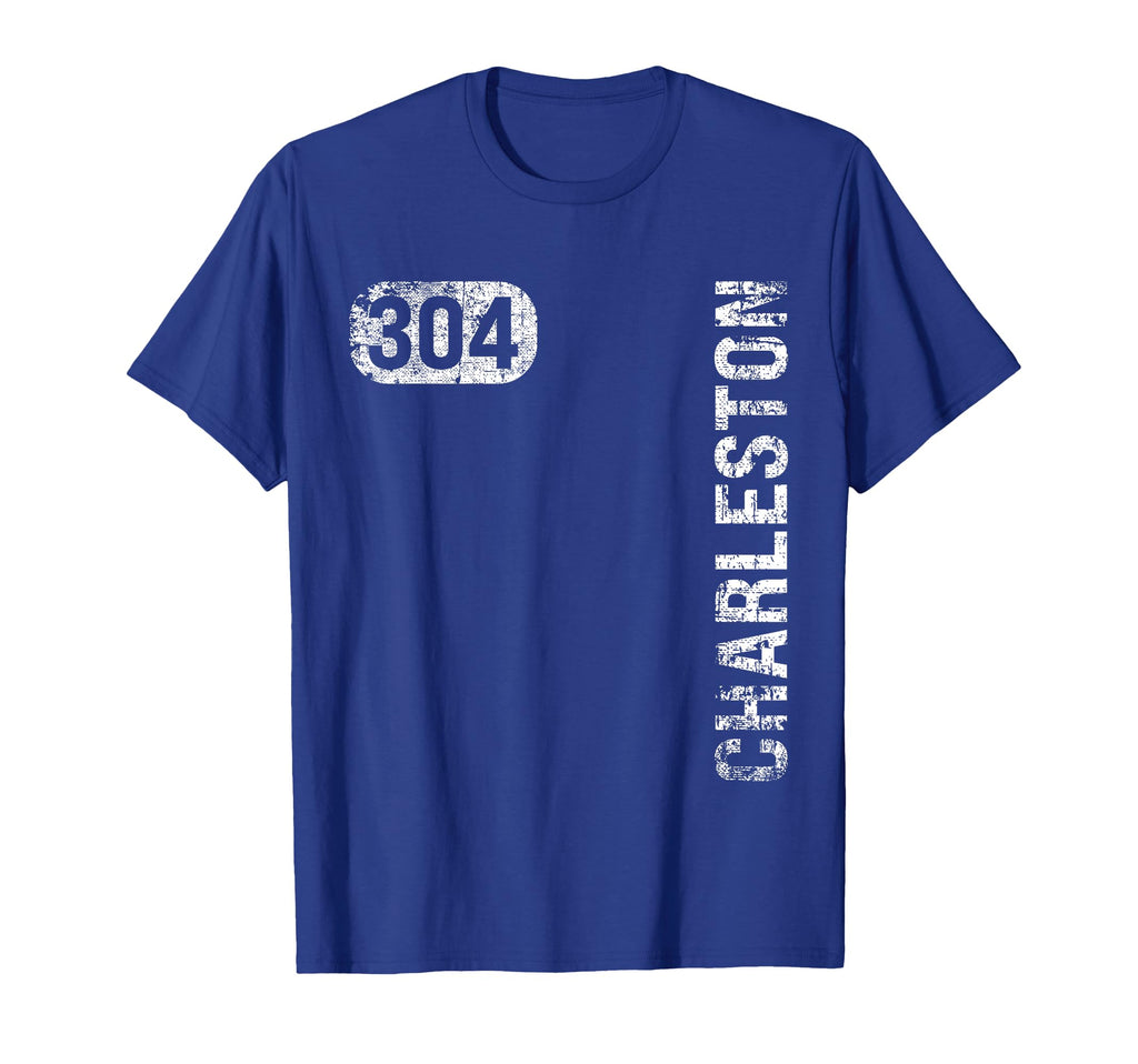 Charleston West Virginia 304 Area Code T-Shirt - Unique Graphic for Adults - T-Shirt, Sweatshirt, Hoodie