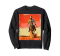 1950S Western Ranch Cowboy Hat Sweatshirt - Aesthetic Graphic for Adults - T-Shirt, Sweatshirt, Hoodie