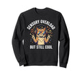 Sensory Overload But Still Funny Cat Sweatshirt - Unique Graphic Men Women - T-Shirt, Sweatshirt, Hoodie