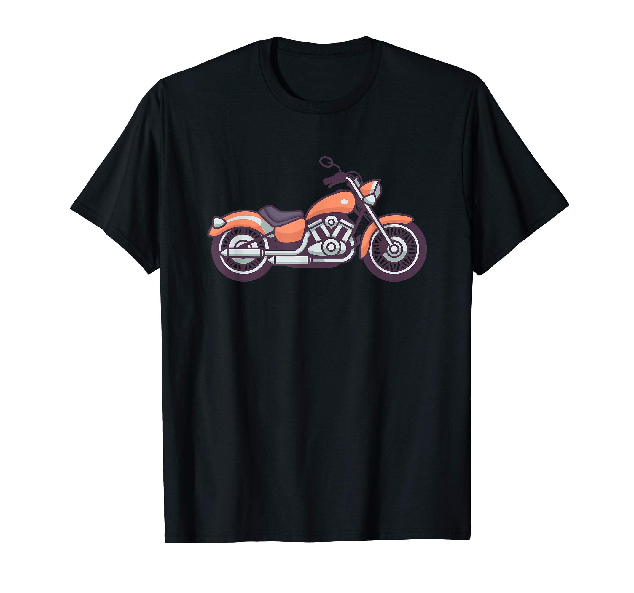 Motorbike Chopper Motorcycle Biker T-Shirt - Novelty Apparel Unisex - T-Shirt, Sweatshirt, Hoodie