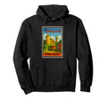 Warwick England Uk 50S Art Hoodie - Fun Novelty Design for Adults - T-Shirt, Sweatshirt, Hoodie
