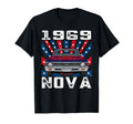 American Flag 1969 69 Nova Silhouette T-Shirt - Streetwear Style Unisex - T-Shirt, Sweatshirt, Hoodie