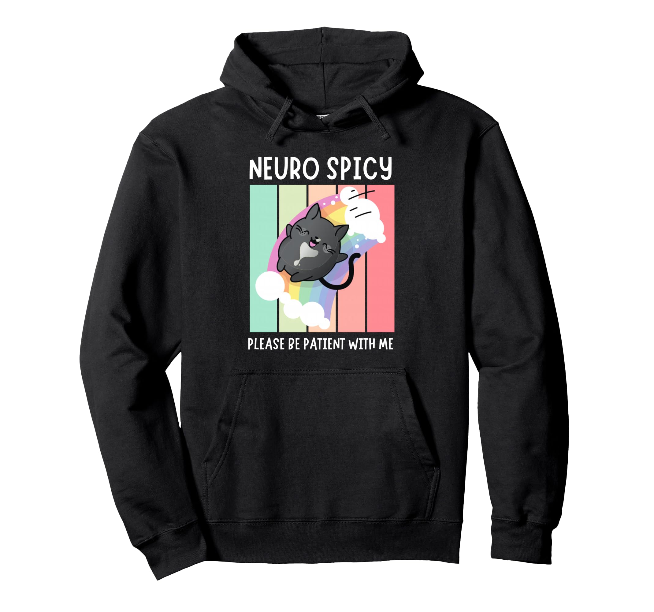 Neuro Spicy Adhd Asd Autism Dyslexia Hoodie - Aesthetic Graphic for Adults - T-Shirt, Sweatshirt, Hoodie