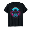 Skull Vaporwave Retrowave T-Shirt - Casual Everyday Wear Men Women - T-Shirt, Sweatshirt, Hoodie